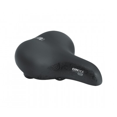 Сідло KLS Cityride гелеве чорний