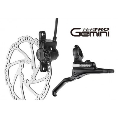 Дисковый тормоз Geminy-F-160 черный