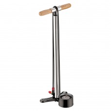 Підлоговий насос Lezyne ALLOY FLOOR DRIVE Манометр 3,5" Сріблястий 220psi Y13