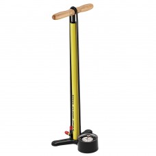 Підлоговий насос Lezyne STEEL FLOOR DRIVE Жовтий 220psi Y13