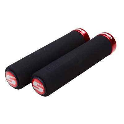 Грипсы SRAM LOCKING GRIPS FOAM 129 BLK/RED