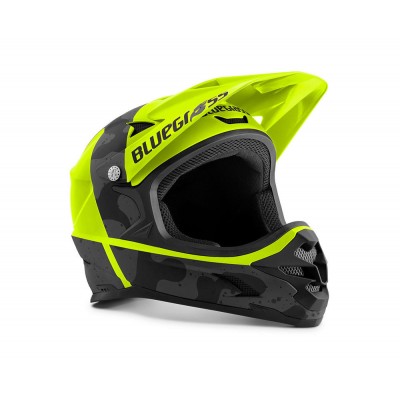 Шолом BLUEGRASS INTOX CE FLUO YELLOW BLACK CAMO | MATT L 58-60 cm