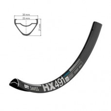 Обід DT SWISS HX 491 27x25 DISK BRAKE 32отв. Обід DT SWISS HX 491 27x25 DISK BRAKE 32отв.
