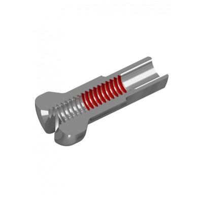 Ниппели латунные DT brass nipples 1.8 x 14 mm 30-252 х100шт черн.