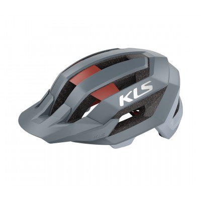 Шолом KLS Sharp сірий M/L (54-58 cм) магнітна застібка