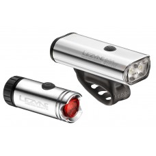 Комплект світла Lezyne MACRO 800XL/MICRO PAIR Сріблястий 800/30 люменів Y10