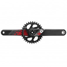 Шатуны X01 EAGLE AM FC X01 EAGLE DUB 175 RED DM 32T