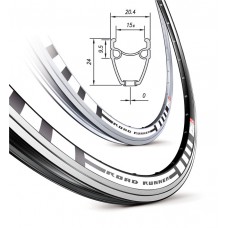 Обід Mach1 ROAD RUNNER 700C 36 отв. чорний, FV/Presta, 500g Обід Mach1 ROAD RUNNER 700C 36 отв. чорний, FV/Presta, 500g