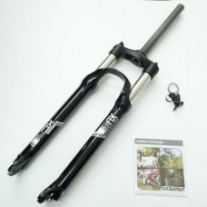 Вилка SUNTOUR XCR-32 RLR 120 27.5/28,6/A-H Disc (Post), пружин чорний