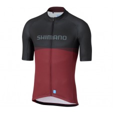 Велоджерсі Shimano TEAM2, чорно-бордове, розм. XXL