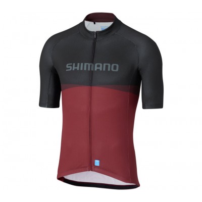 Велоджерсі Shimano TEAM2, чорно-бордове, розм. XXL