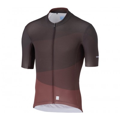 Велоджерсі SHIMANO BREAKAWAY, коричнево-червоне, розм. XL