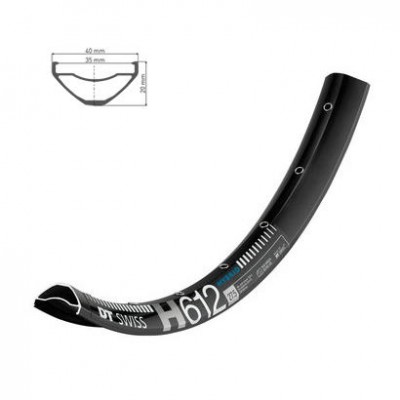 Обід DT SWISS H 612 27x35 DB P SE 28 BL 01P STD VI