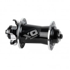 Втулка MTB Hub X0 Front 6-Bolt Disc 32H Black/Silver, 20x110mm Boost Compatible (for Boost only Forks) - A1