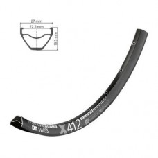 Обід DT SWISS X 412 27x225 DISK BRAKE 28отв. Обід DT SWISS X 412 27x225 DISK BRAKE 28отв.