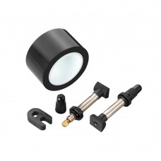 Комплект для бескамерки TUBELESS KIT TUBELESS UNI VALVE/TAPE KIT 23MM, 2RIMS Комплект для бескамерки TUBELESS KIT TUBELESS UNI VALVE/TAPE KIT 23MM, 2RIMS