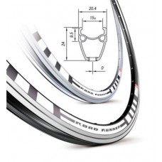 Обід Mach1 ROAD RUNNER 700C 36 отв. сріблястий, FV/Presta, 500g Обід Mach1 ROAD RUNNER 700C 36 отв. сріблястий, FV/Presta, 500g