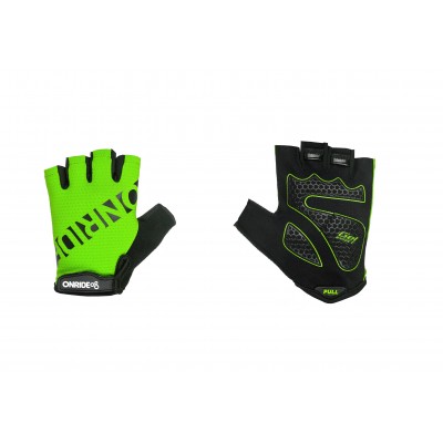 Рукавички ONRIDE Hold 20 колір Чорний/Зелений розмір XXL