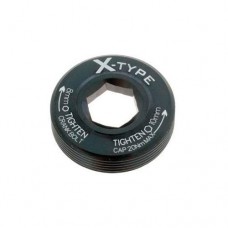PULLER CAP,X-TYPE,7075,BLACK