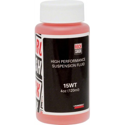 Мастило RockShox Suspension Oil, 15wt, 120ml - (Штани вилки)