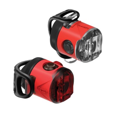 Комплект світла Lezyne FEMTO USB DRIVE PAIR Червоний 15/5 люменів Y13
