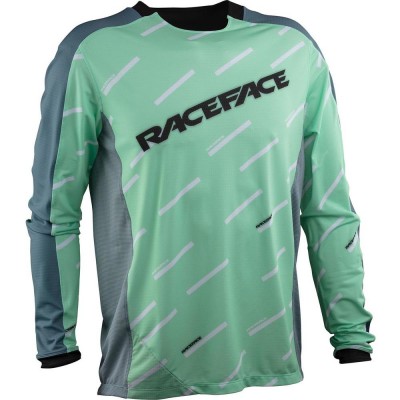 Велофутболка RACEFACE RUXTON LS JERSEY-LIME-MEDIUM