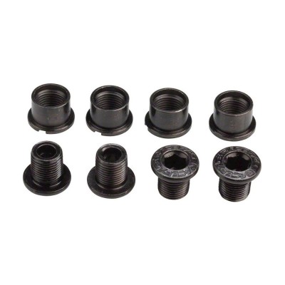 Набір болти+гайки RF CR BOLT(4)/NUT(4)M8X8.5 HEX PACK AL BLK