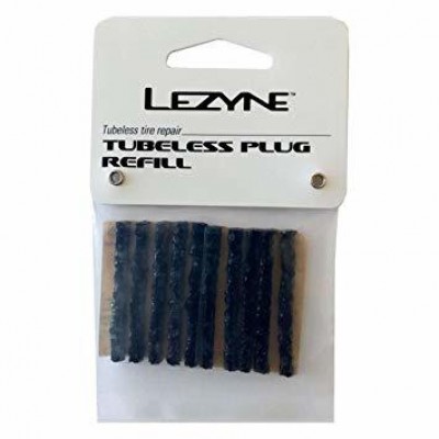 Рем. комплект для безкамерок Lezyne TUBELESS PLUG RERILL-10 Чорний Y13