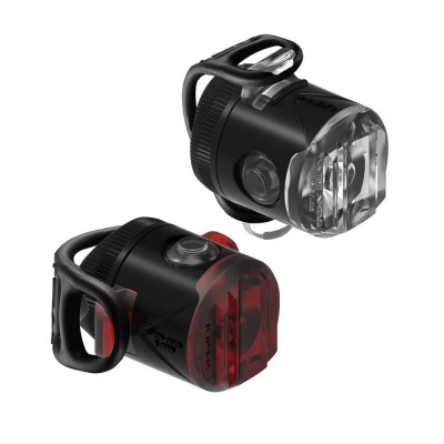Комплект світла Lezyne FEMTO USB DRIVE PAIR Чорний 15/5 люменів Y13