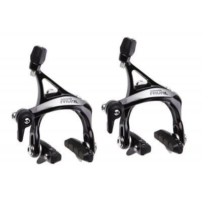 Тормоза - Ободные AM BRAKESET RIVAL22 BLACK FRONT & REAR
