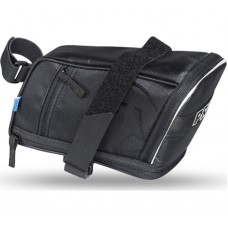 Підседельна сумка PRO MAXI PLUS STRAP 2.0L, чорна Підседельна сумка PRO MAXI PLUS STRAP 2.0L, чорна