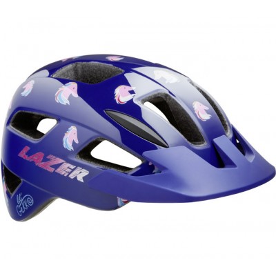 Шолом LAZER Lil Gekko дитячий, фіолетовий з поні