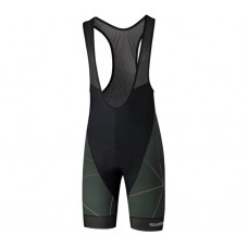 Велотруси Shimano BREAKAWAY з лямками, антрацит, розм. M