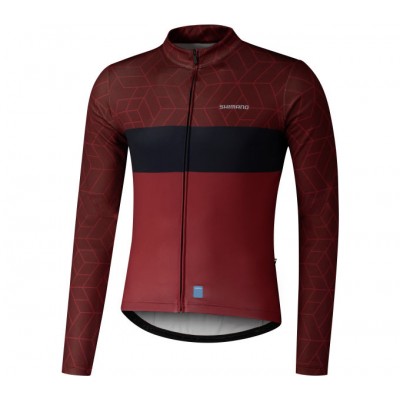 Велоджерсі Shimano VERTEX TEAM утеплене, бордове, розм. L