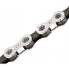 Ланцюг KMC X12 Silver/Black 12 швидкостей 126 ланок срібний/чорний + замок Ланцюг KMC X12 Silver/Black 12 швидкостей 126 ланок срібний/чорний + замок