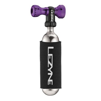 Насос Lezyne CONTROL DRIVE CO2 з 16г балоном Фіолетовий Y13