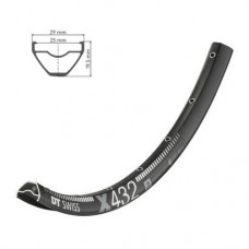Обід DT SWISS X 432 27x25 DISK BRAKE 28отв. Обід DT SWISS X 432 27x25 DISK BRAKE 28отв.