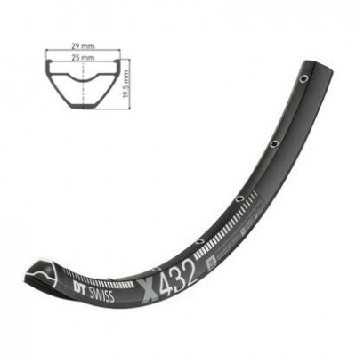 Обід DT SWISS X 432 27x25 DISK BRAKE 28отв.