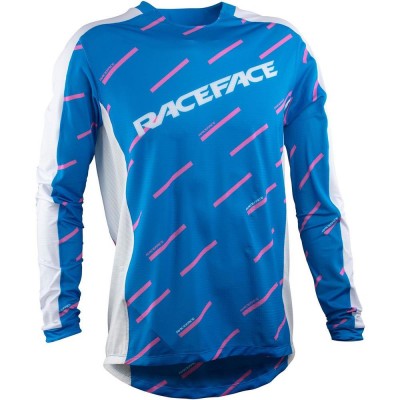 Велофутболка RACEFACE RUXTON LS JERSEY-ROYALE-MEDIUM