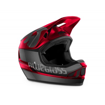 Шолом BLUEGRASS LEGIT CE BLACK RED METALLIC | GLOSSY M 56-58 cm