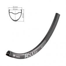 Обід DT SWISS R 500 27X22 DISK BRAKE 24отв. Обід DT SWISS R 500 27X22 DISK BRAKE 24отв.