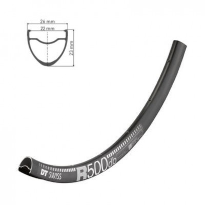 Обід DT SWISS R 500 27X22 DISK BRAKE 24отв.