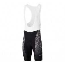 Велотруси Shimano TEAM2 з лямками, чорно-сірі, розм. XXL