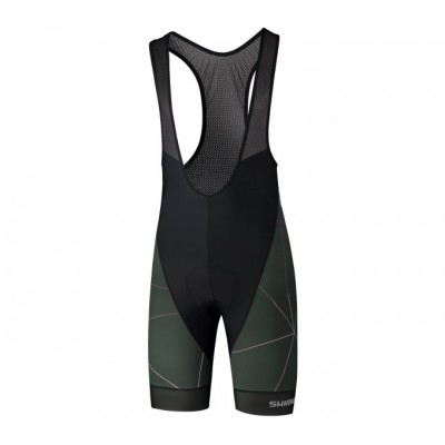 Велотруси Shimano BREAKAWAY з лямками, антрацит, розм. XL