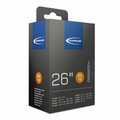 Камера Schwalbe SV12A 26x1.10-1.50 (25/40-559) ніпель FV 40мм