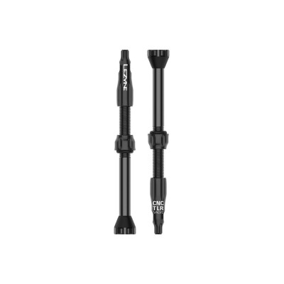 Ніпель для безкамерки Lezyne CNC TLR VALVE 60MM Чорний Y14