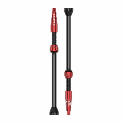 Ніпель для безкамерки Lezyne CNC TLR VALVE 80MM Червоний Y14