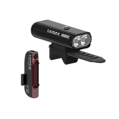 Комплект світла Lezyne LITE DRIVE 1000XL / STICK PAIR Чорний 1000/30 люменів Y14