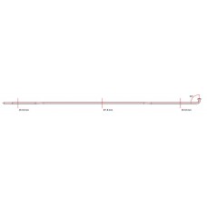 Спицы изогнутые DT competition black 2.0 / 1.8 x 258 mm х100шт