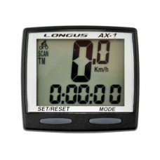 Велокомп`ютер Longus AX-1 8 ф-цій чорний Special Edition Велокомп`ютер Longus AX-1 8 ф-цій чорний Special Edition